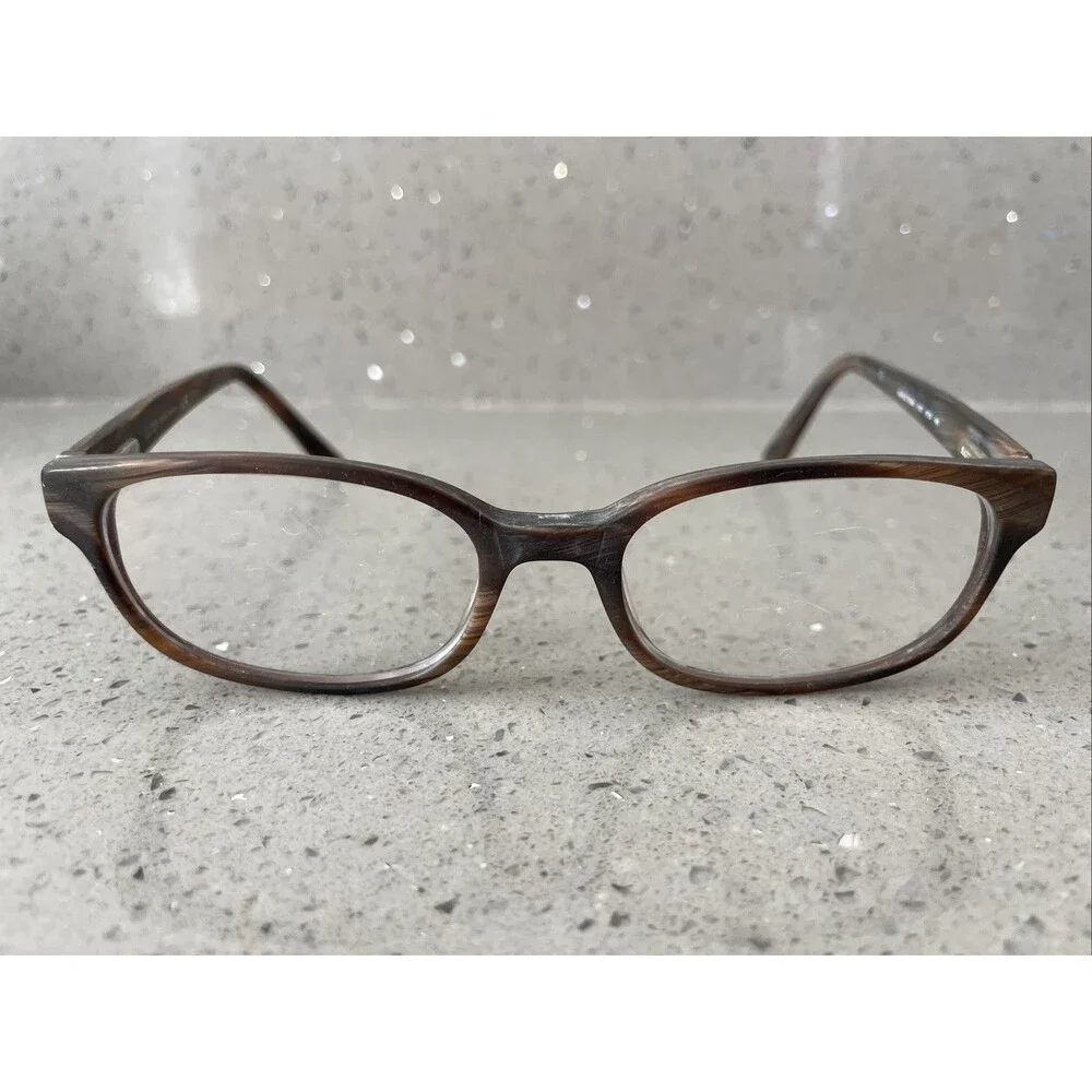 Elasta safilo eyeglass frames ONLY Team 41 57 0Fz4 140 Brown Full rim rectangle